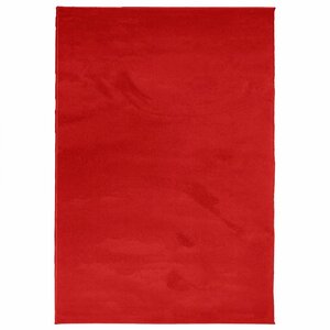 vidaXL Tapis OVIEDO à poils courts rouge 200x280 cm