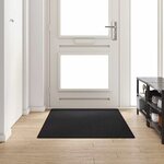 vidaXL Tapis Couloir Anthracite 100 x 200 cm 100 Polypropylène