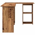 vidaXL Bureau Bois ancien 142 x 102 x 73 cm Bois d'ingénierie