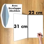 MAXI Grande Carte Géante XXL pour ANNIVERSAIRE 20 ANS Mixte H/F + Enveloppe format 32x23cm - Ballons Chiffres Nombre Doré Fêter Danser Musique Ambiance Concert Festival - Fabriqué en France MX-5020