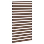 vidaXL Store zèbre marron 125x230cm largeur du tissu 120 9cm polyester