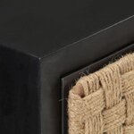 vidaXL Table de chevet 40x30x50 cm Bois de manguier massif