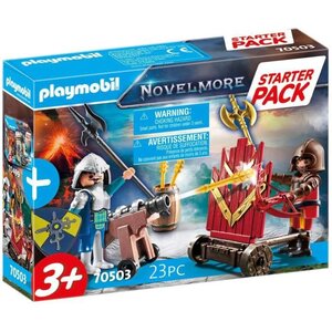 Playmobil - 70503 - starter pack chevaliers novelmore