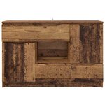 vidaXL Buffet Bois Ancien 100 x 30 x 65 6 Bois d'ingénierie