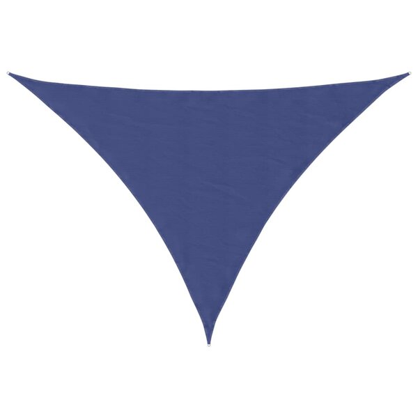 vidaXL Voile de parasol tissu oxford triangulaire 3x4x4 m bleu