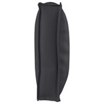 vidaXL Coussin pour assise / dossier de palette Noir 120 x 60 x 12 cm