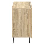 vidaXL Buffet Chêne Sonoma 89 x 34 5 x 62 cm Bois d'ingénierie