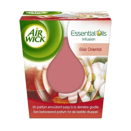 Air Wick Essential Oils Infusion Elixir Oriental 105g (lot de 4)
