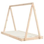 vidaXL Cadre de lit pour enfant 90x190 cm Bois de pin massif