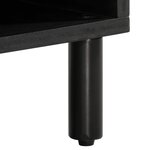 vidaXL Meuble TV 100x33x46 cm bois massif de manguier