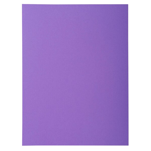 Paquet De 50 Chemises 1 Rabat Rock''s 210 - 24x32cm - Violine - X 5 - Exacompta