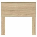 vidaXL Tête de lit Chêne Sonoma 75 cm Bois d'ingénierie