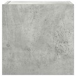 vidaXL Ensemble de meubles TV 7 Pièces Gris béton Bois d'ingénierie