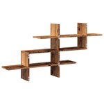 vidaXL Étagère murale vieux bois 124 5x18x60 5 cm bois d'ingénierie