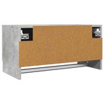 vidaXL Garde-robe gris béton 70x32 5x35 cm bois d'ingénierie