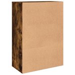 vidaXL Buffet chêne fumé 60x31x84 cm bois d'ingénierie