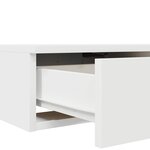 Tiroirs de lit vidaXL Blanc 90x36 5x16 5 cm Bois reconstitué