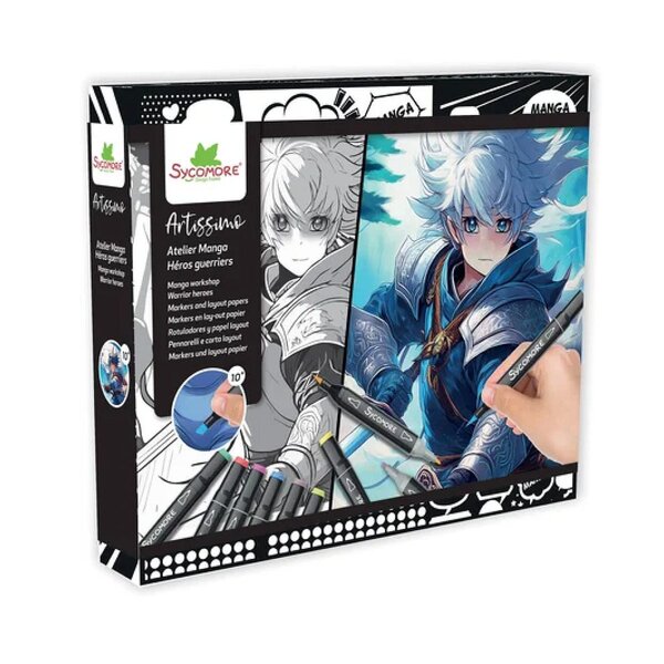 Manga - GM - Layout et marqueur  - Arts martiaux