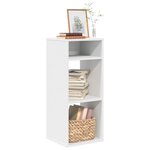 vidaXL Bibliothèque blanc 34x31x80 cm bois d'ingénierie