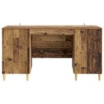 vidaXL Bureau Bois ancien 142 5 x 50 x 75 cm Bois d'ingénierie