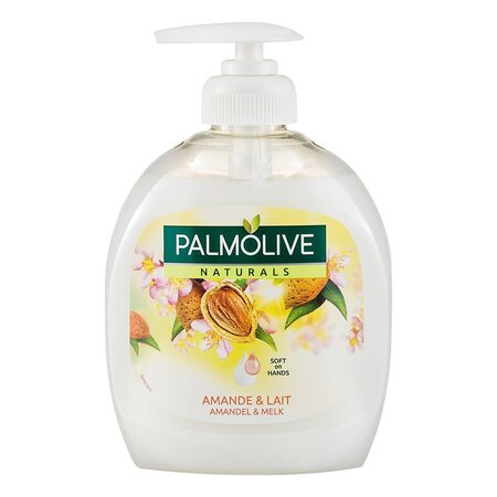 Palmolive Naturals Pompe Parfum Amande & Lait 300ml (lot de 10)