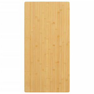 vidaXL Dessus de table 40x80x2 5 cm bambou