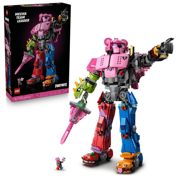 LEGO Fortnite - Chef de l'équipe Mécha (77078) figurine de collection à construire — 2 503 pièces.