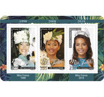 Polynésie Française - Carnet Miss Tahiti 2019 - 6 timbres autocollants