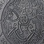 RAGNAR LOTHBROK The Way to Valhalla 2 Oz Silver Coin 2000 Francs Cameroon 2024