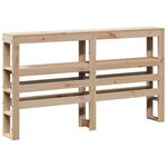 vidaXL Cadre de lit avec tête de lit 120x190 cm bois de pin massif