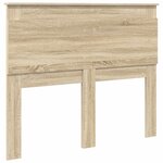 vidaXL Tête de lit Chêne Sonoma 135 cm Bois d'ingénierie