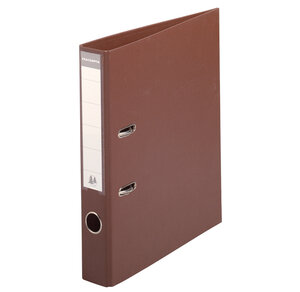 Classeur à levier PVC A4 D50mm PremTouch marron EXACOMPTA