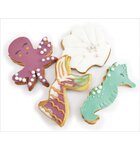 Kit découpoirs à biscuits + 6 décors sucrés Sirène