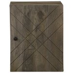 vidaXL Armoire de salle de bain murale 38x33x48cm bois massif manguier