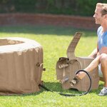 Intex Cuve thermale de massage à bulles ronde PureSpa 196x71 cm