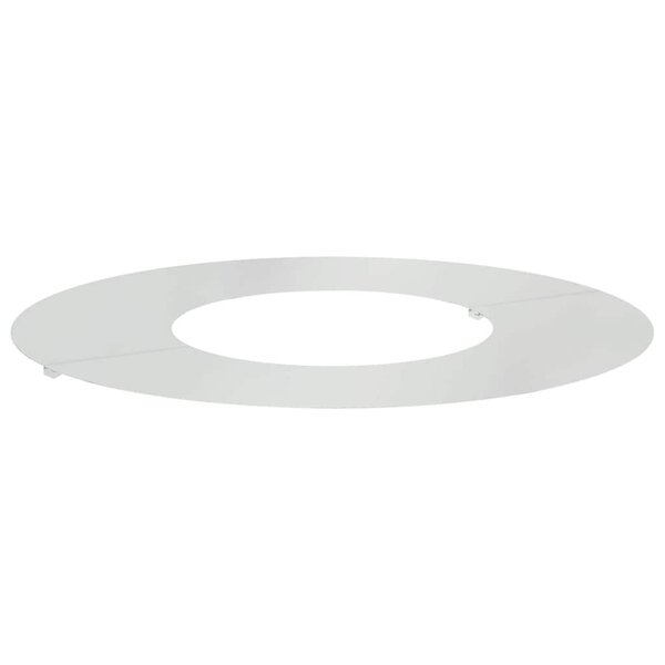 vidaXL Anneau plat pour arbre Ø30/60 cm en acier galvanisé