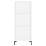 vidaXL Buffet blanc 34 5x32 5x90 cm bois d'ingénierie