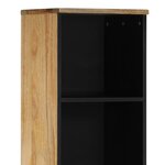 vidaXL Armoire de salle de bain 38x33x160 cm bois massif de manguier