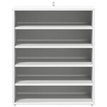 vidaXL Armoire à chaussures Blanc 60x35x70 cm Bois d’ingénierie