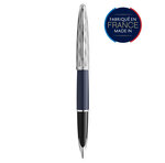 Waterman carène l'essence du bleu stylo plume  bleu  plume moyenne 18k  encre bleue  coffret cadeau