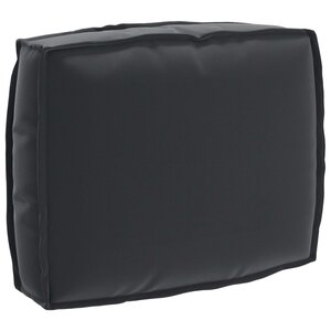 vidaXL Coussin Noir 50 x 40 x 12 cm Tissu Oxford