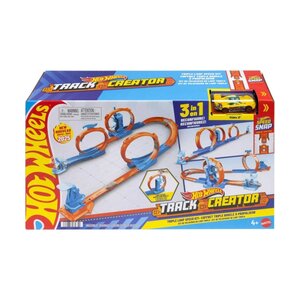 Mattel JDW39 - Hot Wheels Track Creator : triple looping