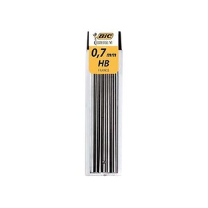 Etui de 12 Mines CRITERIUM HB 0,7 mm BIC