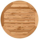 vidaXL Ensemble de salle à manger pour jardin 3 Pièces Marron