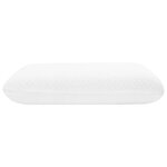 vidaXL Coussin de sommeil Uni Blanc 60 x 40 x 10 cm