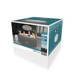 BESTWAY Spa gonflable Lay-Z-Spa - BARBADOS - 2/4 places 180 x 66 cm, 120 Airjet™,app wifi, diffuseur Chemconnect™