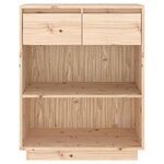 vidaXL Armoire console 60x34x75 cm Bois de pin solide
