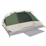vidaXL Tente de camping à dôme 4 personnes vert imperméable