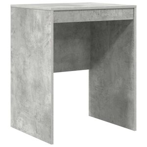 vidaXL Bureau Gris béton 60 x 50 x 76 cm