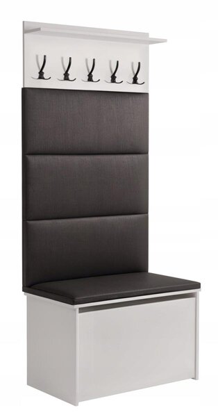 Porte-manteau Andy noir coffre et siège